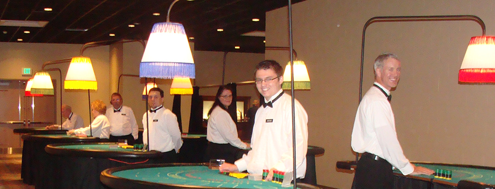 Casino Party Event Staff at the JW Marriott Hotel in Indianapolis, Indiana